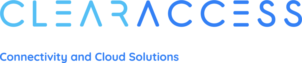 a blue and black logo