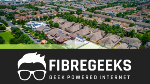 a aerial view of a neighborhood
